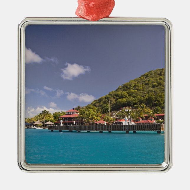 Scenic view of Bitter End Yacht Club Virgin Metal Tree Decoration (Front)