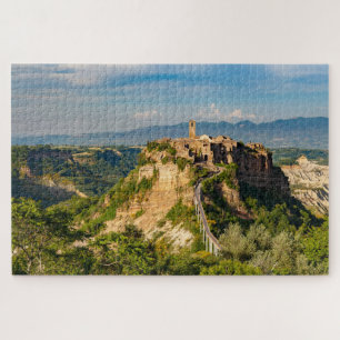 Scenic view of Civita di Bagnoregio Jigsaw Puzzle