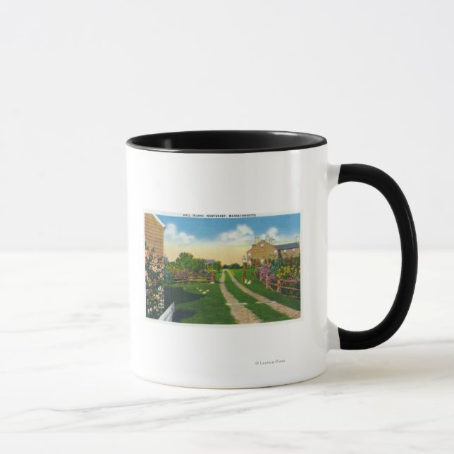 Scenic View of Gull Island Mug (Right)