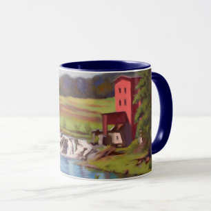 Scenic View of Missouri Historic Dillard Mill  Mug
