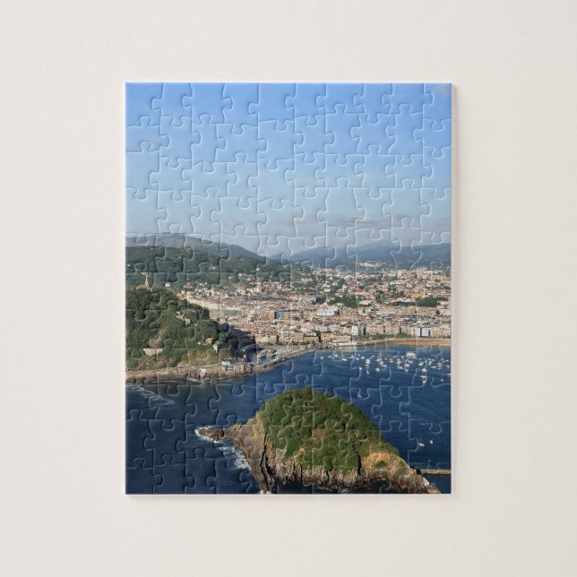 Scenic view of San Sebastian Jigsaw Puzzle (Vertical)