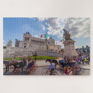 Scenic view of Vittoriano, Rome, Italy Jigsaw Puzzle