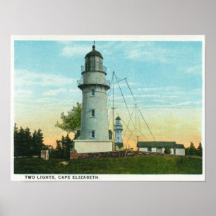 Scenic View on the Western Promenade Poster