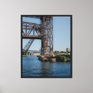 Scenic View Stretched Canvas Print