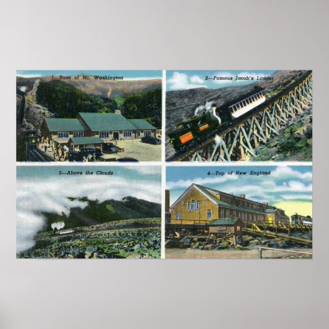 Scenic Views of the Trip towards the Summit Poster (Front)