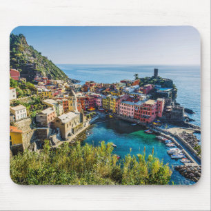 Scenic Village, Cinque Terre, Liguria, Italy Mouse Pad