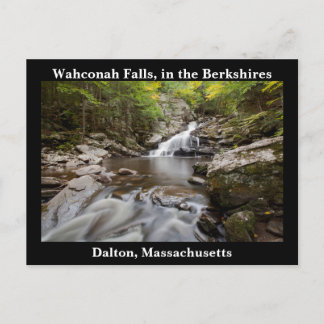 Scenic Wahconah Falls Postcard - Dalton, MA
