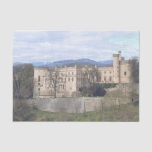 Scenic Wolfsberg Castle Tissue Paper