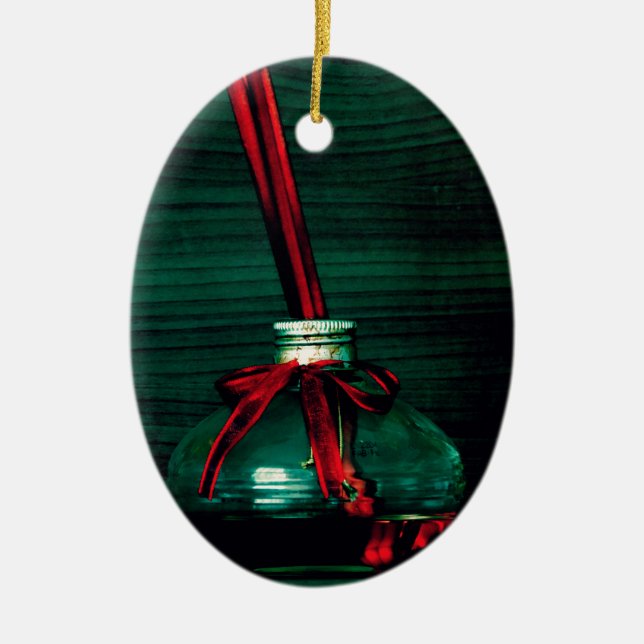 Scent 2 ceramic tree decoration (Front)