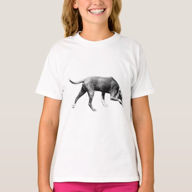 Scent Hunter – Monochrome Realism T-Shirt (Front)