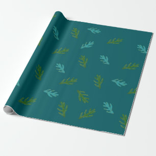 Scent of a forest wrapping paper