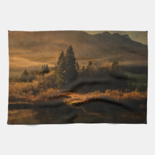 Scent of Pines Tea Towel