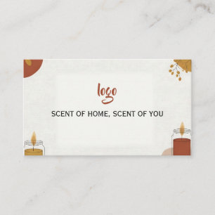  Scented Candle Business Card