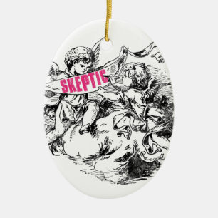 Sceptical Truth Ceramic Tree Decoration