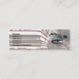 Sceye - Alien Eye Mini Business Card
