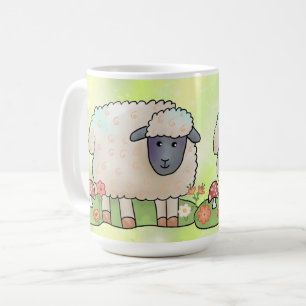 Schaf auf der Weide Coffee Mug