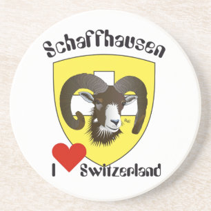 Schaffhausen Schweiz Bierdeckel Coaster