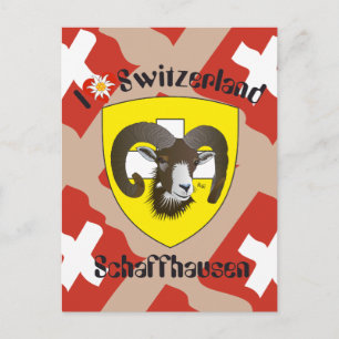 Schaffhausen Schweiz Postkarte Postcard