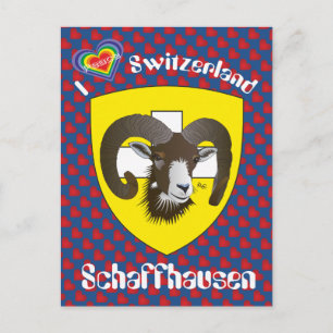Schaffhausen Schweiz Postkarte Postcard