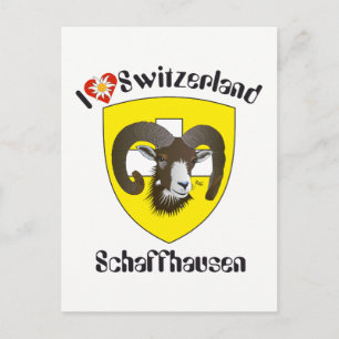 Schaffhausen Schweiz Postkarte Postcard