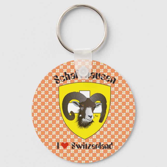 Schaffhausen Schweiz  Schlüsselanhänger Key Ring (Front)