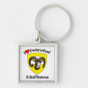 Schaffhausen Schweiz Schlüsselanhänger Key Ring