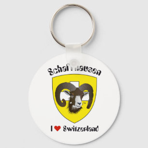 Schaffhausen Schweiz Schlüsselanhänger Key Ring