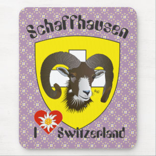 Schaffhausen - Schweiz - Suisse - Mausmatten Mouse Pad