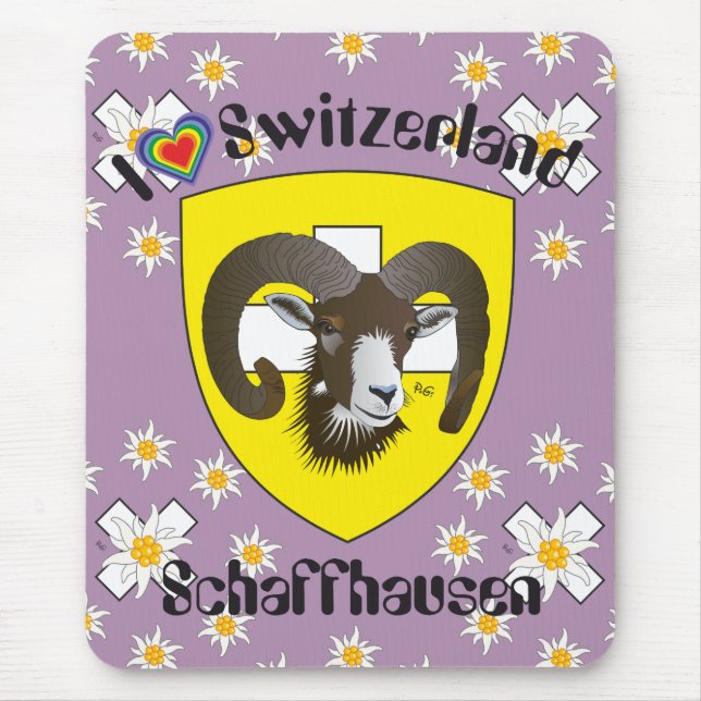 Schaffhausen - Schweiz - Suisse - Mausmatten Mouse Pad (Front)