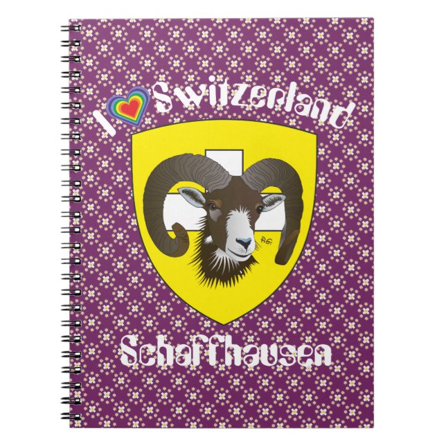 Schaffhausen - Schweiz - Suisse - Notizhefte Notebook (Front)