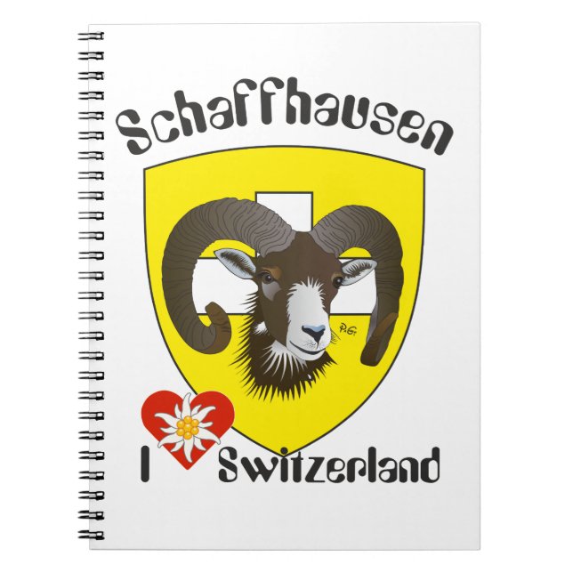 Schaffhausen - Schweiz - Suisse - Notizhefte Notebook (Front)