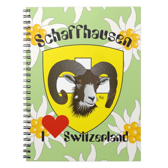 Schaffhausen - Schweiz - Suisse - Notizhefte Notebook (Front)