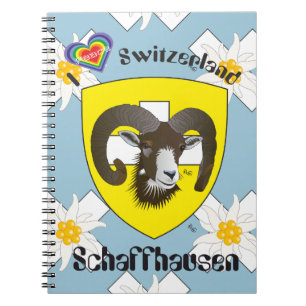 Schaffhausen - Schweiz - Suisse - Notizhefte Spiral Notebook