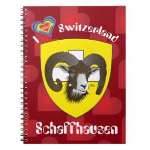 Schaffhausen - Schweiz - Suisse - Notizhefte Spiral Notebook