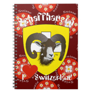 Schaffhausen - Schweiz - Suisse - Notizhefte Spiral Notebook