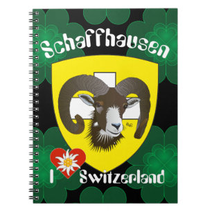 Schaffhausen - Schweiz - Suisse - Notizhefte Spiral Notebook