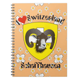 Schaffhausen - Schweiz - Suisse - Notizhefte Spiral Notebook