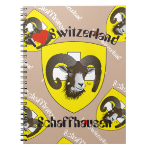 Schaffhausen - Schweiz - Suisse - Notizhefte Spiral Notebook