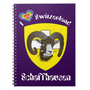 Schaffhausen - Schweiz - Suisse - Notizhefte Spiral Notebook