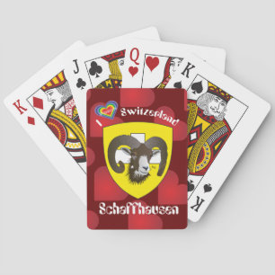 Schaffhausen - Schweiz - Suisse - Spielkarten Playing Cards