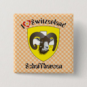 Schaffhausen - Schweiz - Suisse - Svizzera Buttons