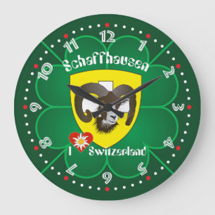 Schaffhausen - Switzerland - Suisse - Svizzera clo Large Clock