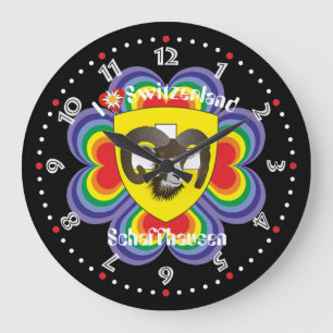 Schaffhausen - Switzerland - Suisse - Svizzera clo Large Clock