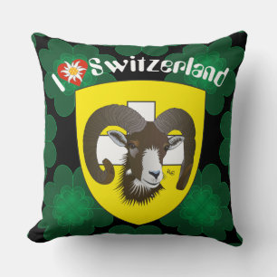 Schaffhausen - Switzerland - Suisse - Svizzera Kis Cushion