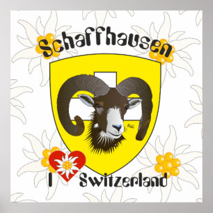 Schaffhausen - Switzerland - Suisse - Svizzera Pos Poster