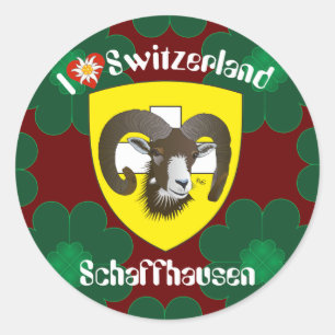 Schaffhausen Switzerland Suisse Svizzera Sticker