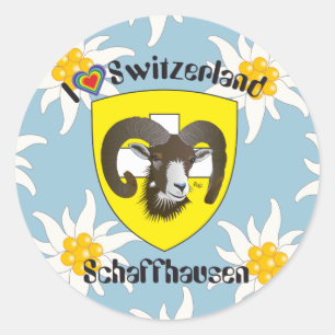 Schaffhausen Switzerland Suisse Svizzera Sticker