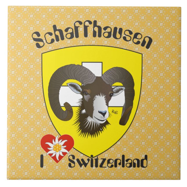 Schaffhausen - Switzerland - Suisse - Svizzera Til Tile (Front)