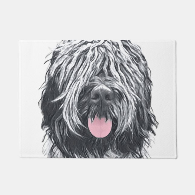 Schapendoes Dutch sheepdog Doormat (Front)