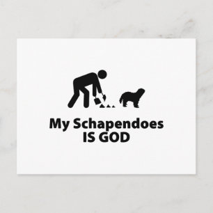Schapendoes Postcard
